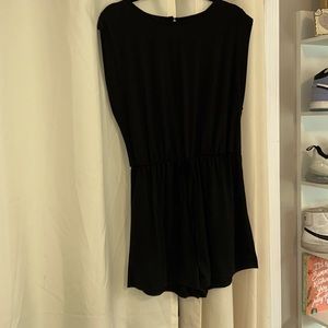 Black Shein Romper Dress